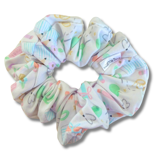 School Scrunchie Sewing Sweethearts