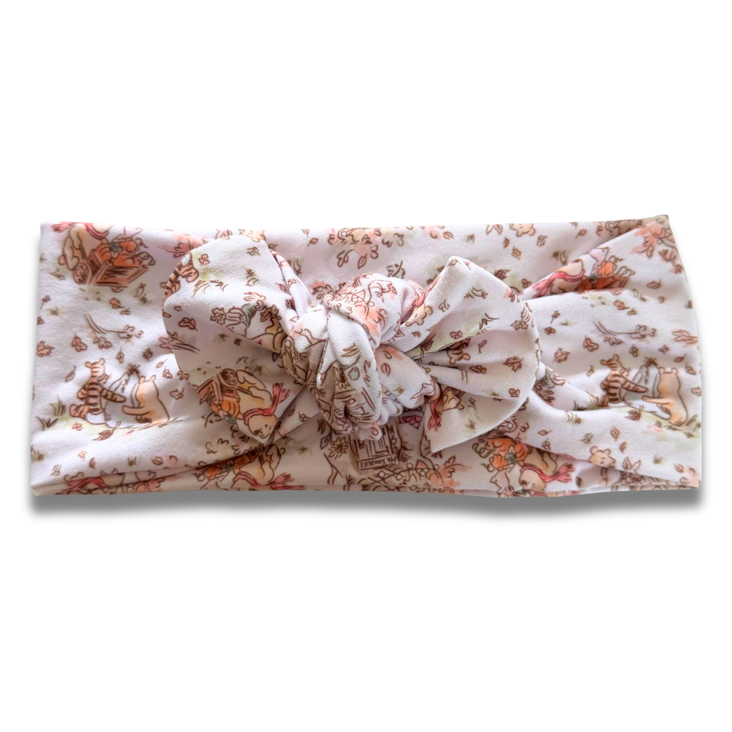 Fall Bear Sweetie Headband Sewing Sweethearts