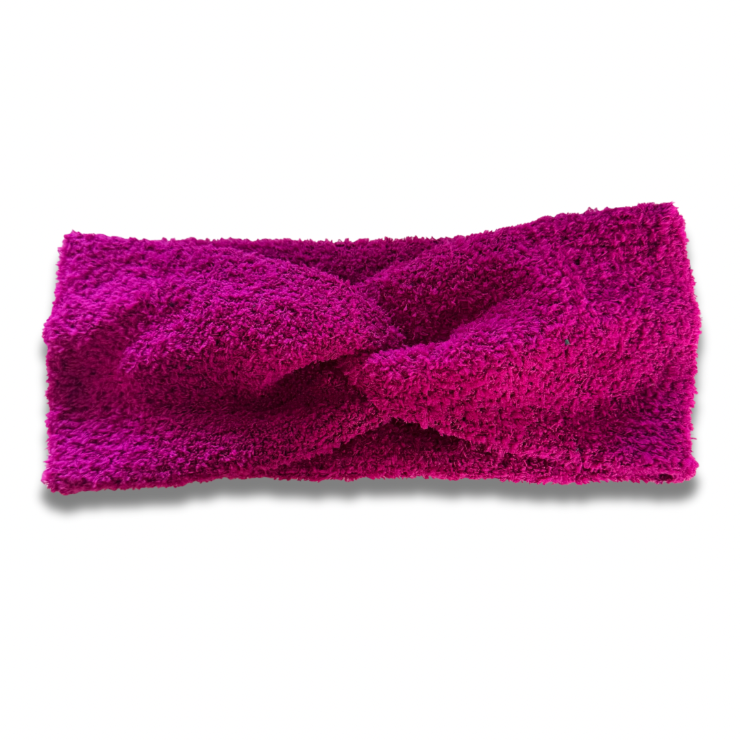 Magenta Cozy Headband  Sewing Sweethearts   