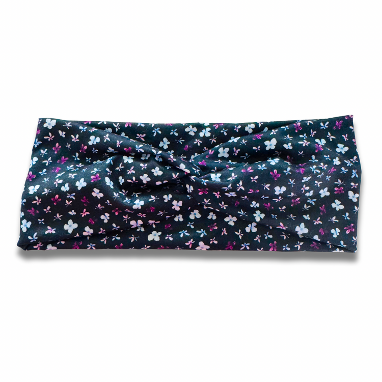 Mini Autumn Blooms Sweetheart Headband (or removable tie option) Sewing Sweethearts Sweetheart