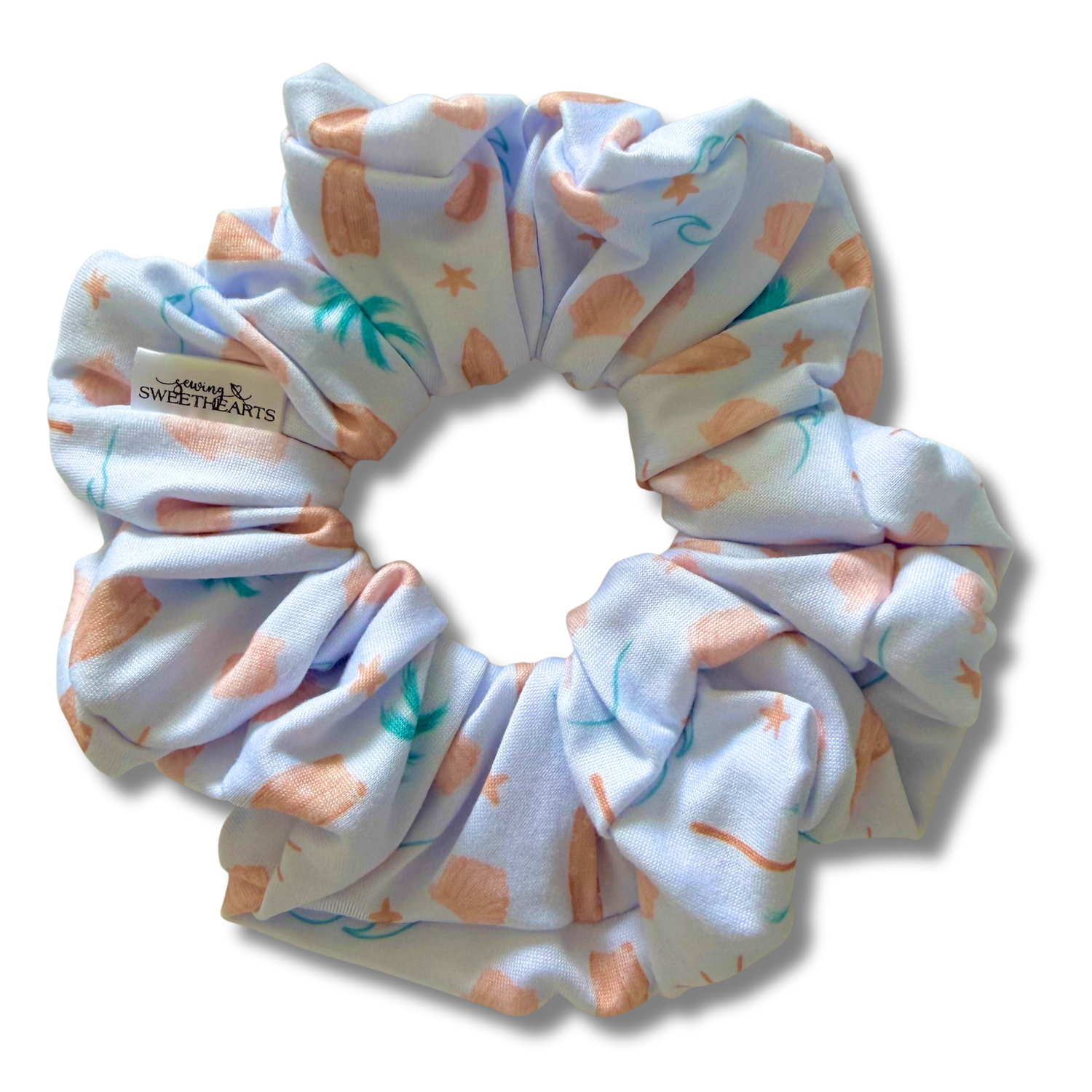 At The Beach Scrunchie Sewing Sweethearts