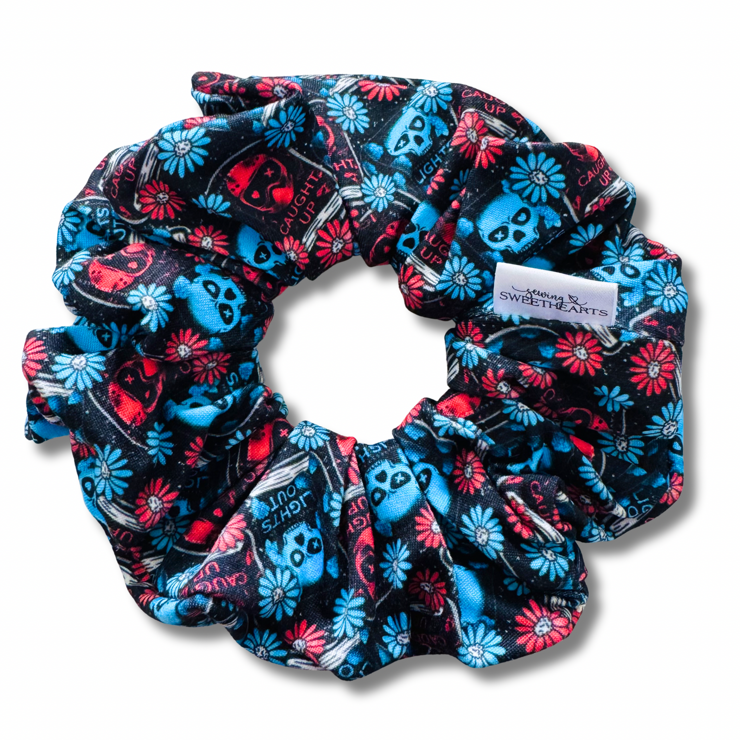 Into Darkness Scrunchie Sewing Sweethearts