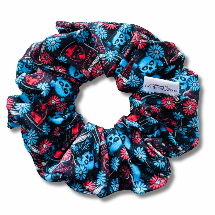Into Darkness Scrunchie Sewing Sweethearts