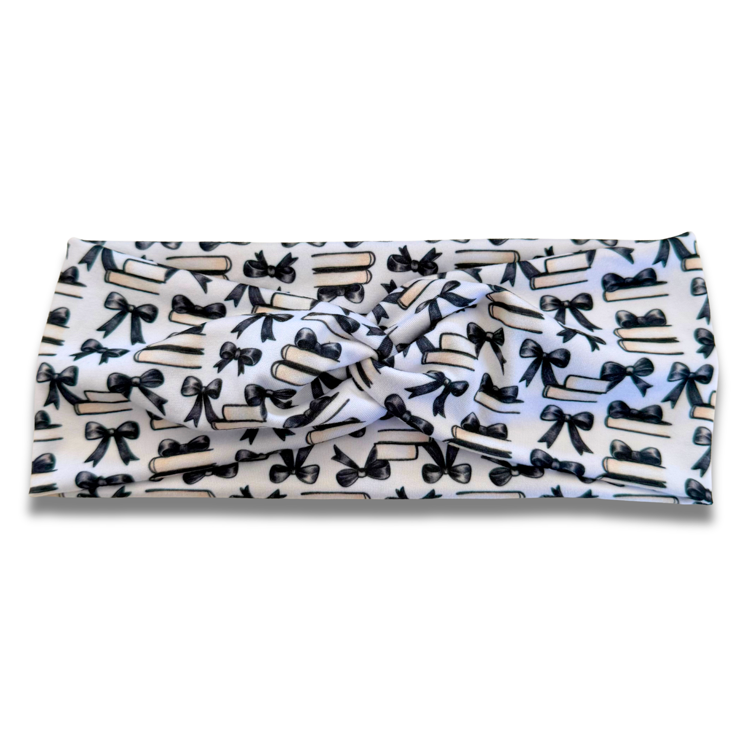 Books & Bows Sweetheart Headband (or removable tie option) Sewing Sweethearts Sweetheart