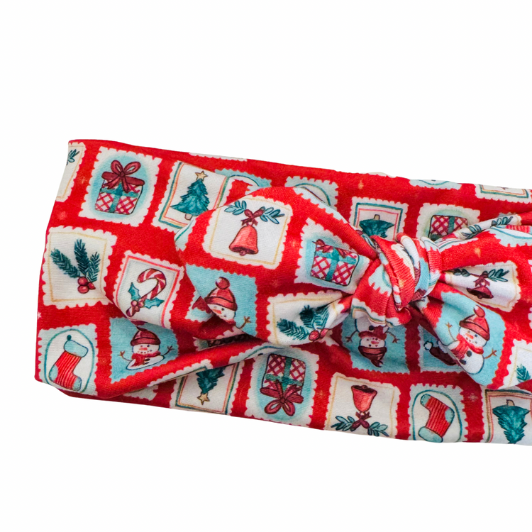 Letters to Santa Sweetheart Headband (or removable tie option)