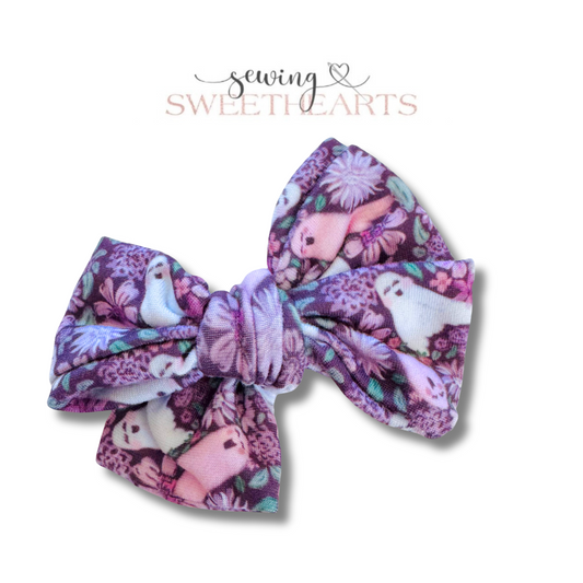 Ghost Garden Bow Sewing Sweethearts