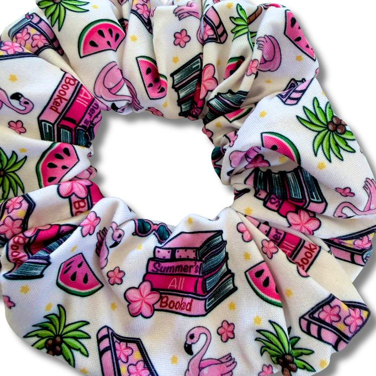 Summers All Booked Scrunchie Sewing Sweethearts