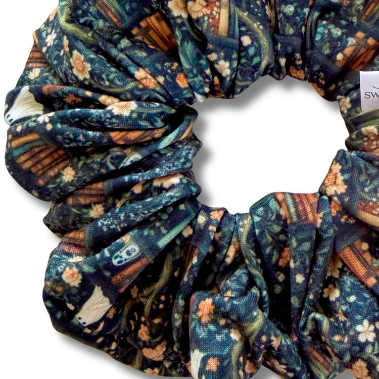 Haunted Books Scrunchie Sewing Sweethearts