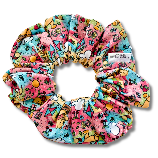 Honey Bear Fun Scrunchie Sewing Sweethearts