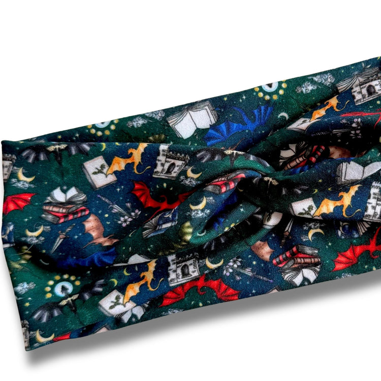 Romantasy on Forest Sweetheart Headband (or removable tie option) Sewing Sweethearts