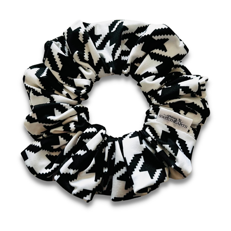Houndstooth Scrunchie  Sewing Sweethearts   