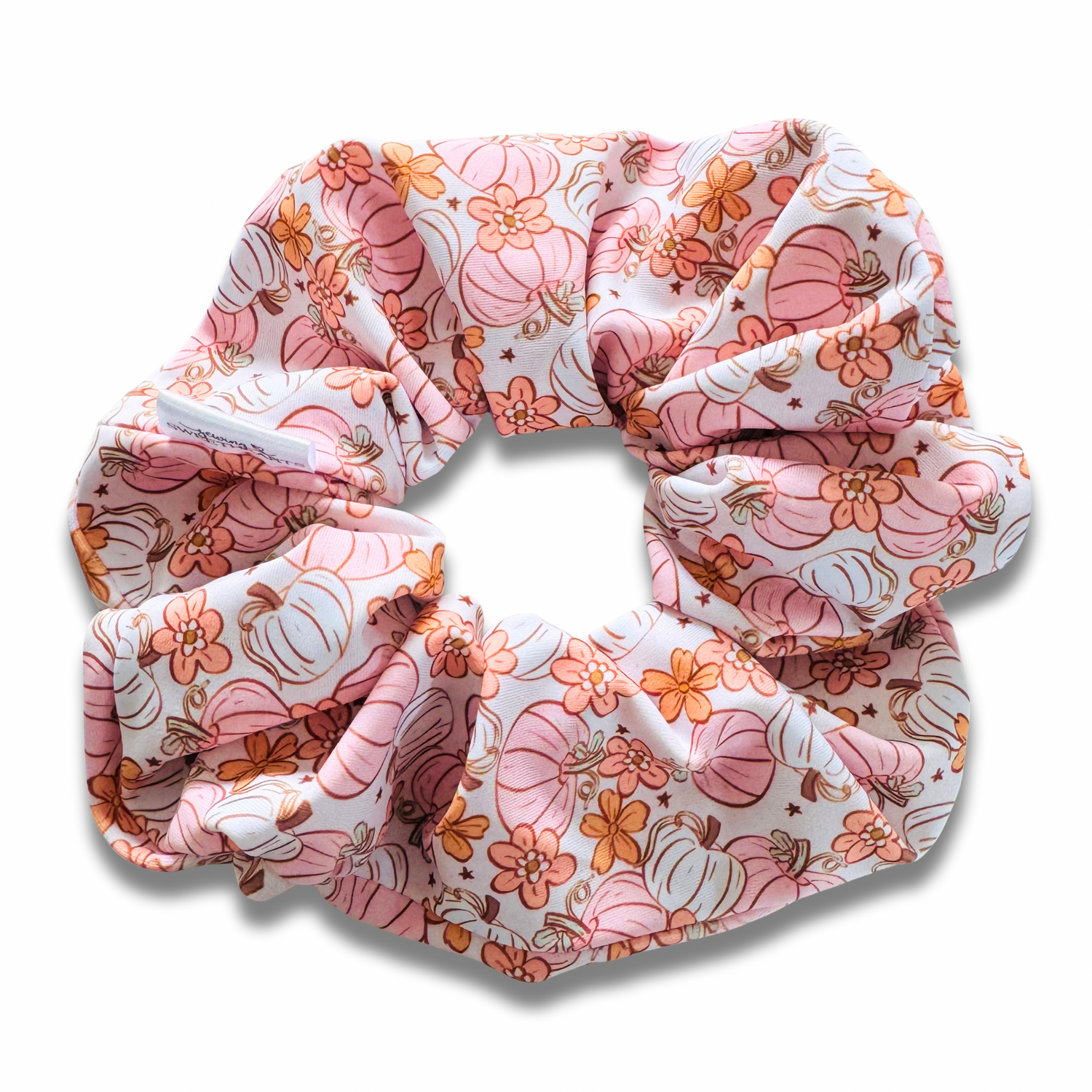 Little Pink Pumpkins Scrunchie Sewing Sweethearts
