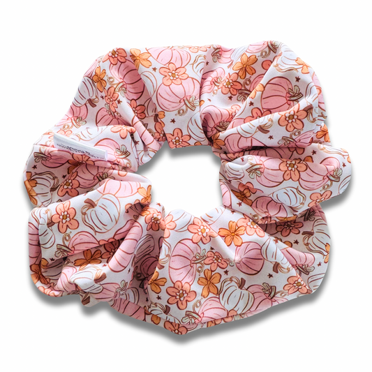Little Pink Pumpkins Scrunchie Sewing Sweethearts