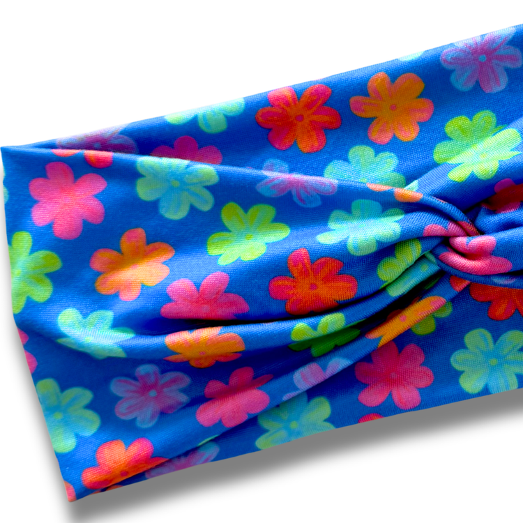 Neon Daisies Sweetheart Headband Sewing Sweethearts