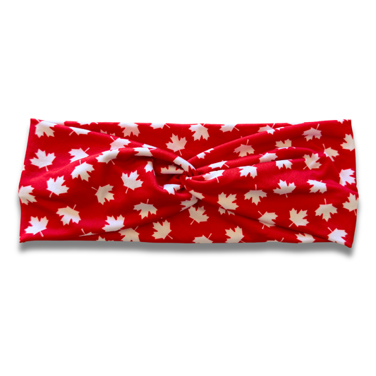 Canada (v2) Sweetheart Headband (or removable tie option) Sewing Sweethearts Sweetheart