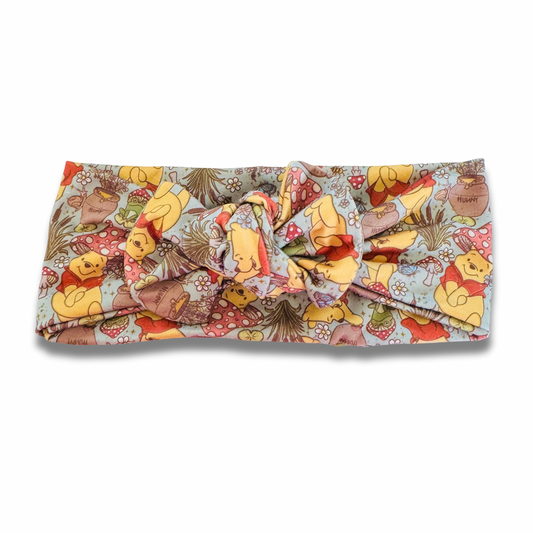 Cottagecore Honey Bear Sweetie Headband Sewing Sweethearts
