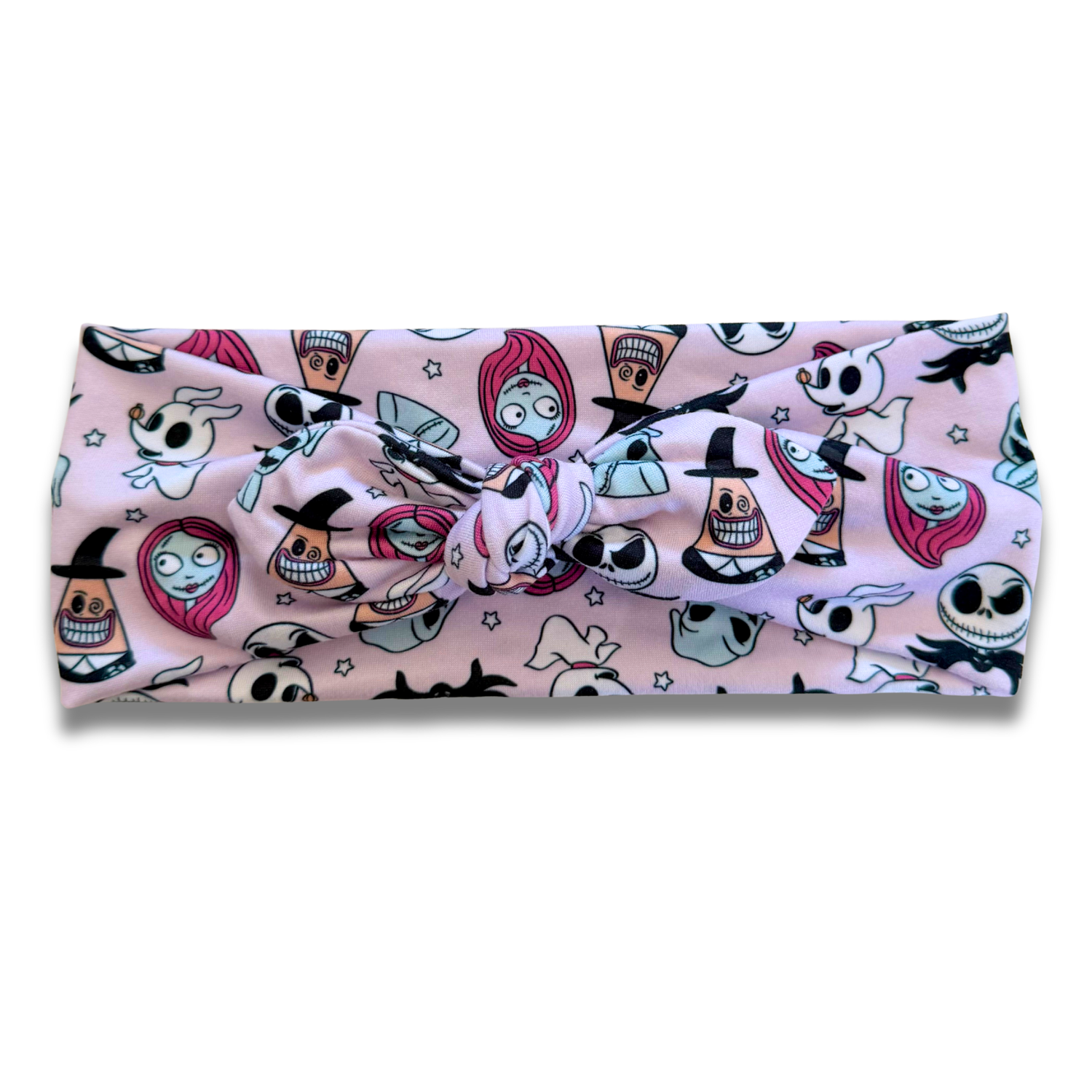 Nightmare Sweetheart Headband (or removable tie option) Sewing Sweethearts Sweetheart with Removable Tie