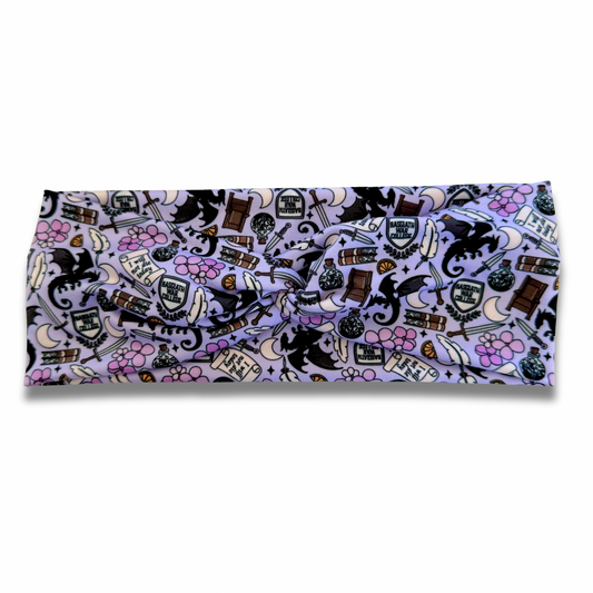 4th Wing (v.3) Sweetheart Headband (or removable tie option) Sewing Sweethearts Sweetheart