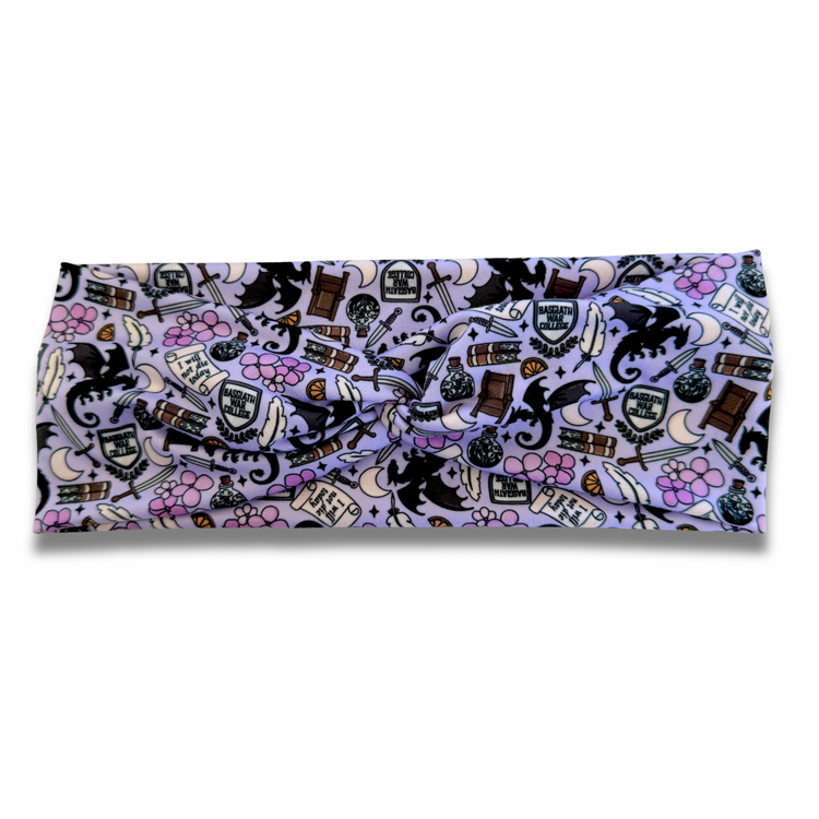 4th Wing (v.3) Sweetheart Headband (or removable tie option) Sewing Sweethearts Sweetheart