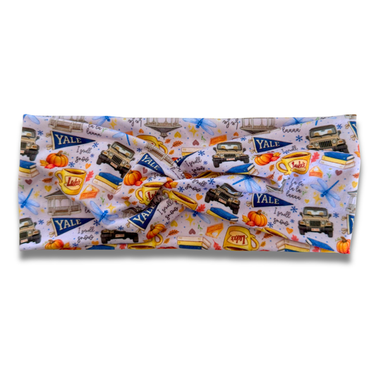 GG Yale Sweetheart Headband (or removable tie option) Sewing Sweethearts Sweetheart