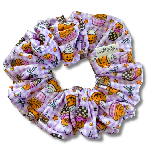 Halloween Picnic Scrunchie Sewing Sweethearts