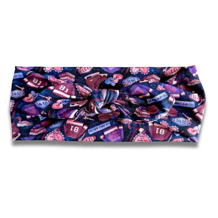 Heated Romance (v.3) Sweetheart Headband (or removable tie option) Sewing Sweethearts Sweetheart with Removable Tie