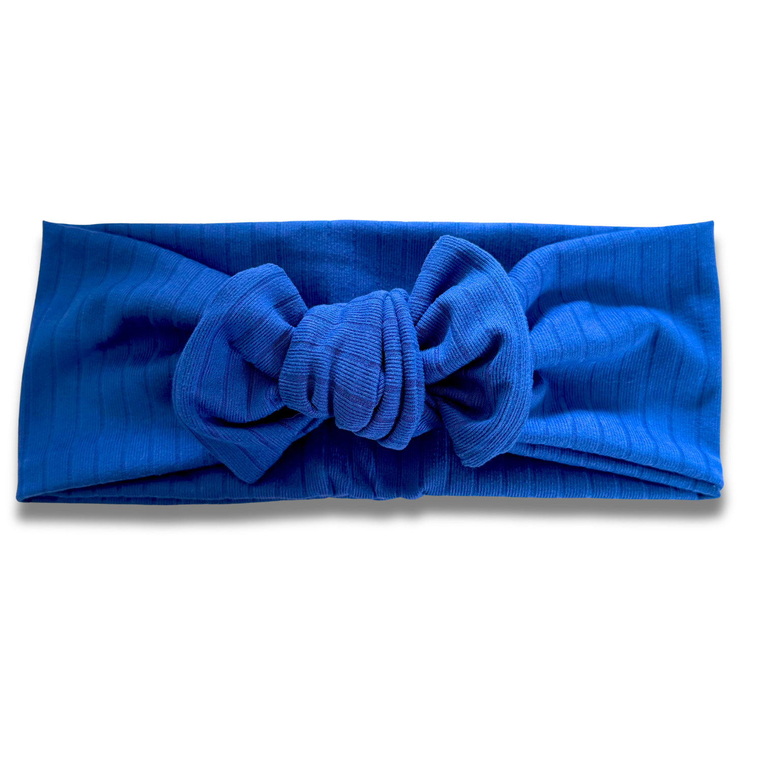 Light Royal Blue Ribbed Sweetie Headband Sewing Sweethearts