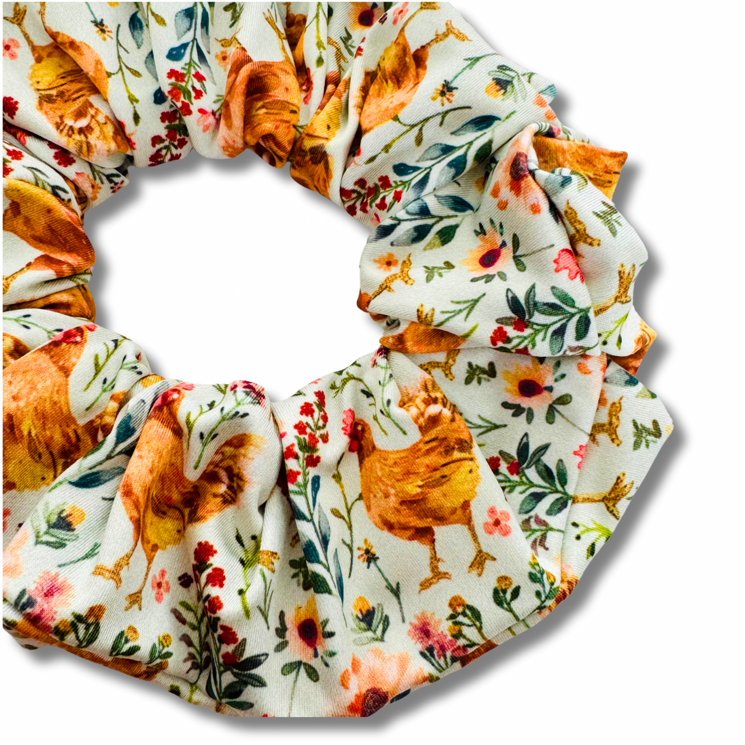 Chickens Scrunchie Sewing Sweethearts