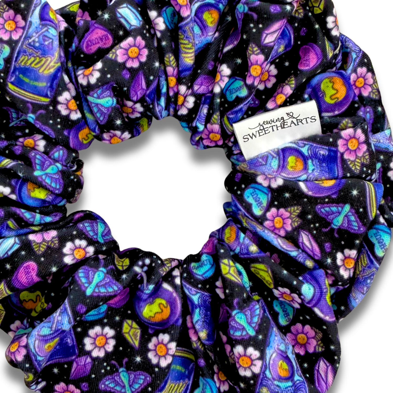 Witches Brew Scrunchie Sewing Sweethearts