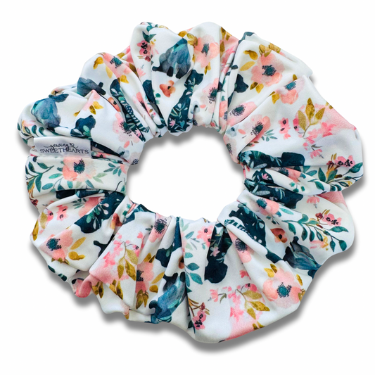 Floral Pups Scrunchie Sewing Sweethearts