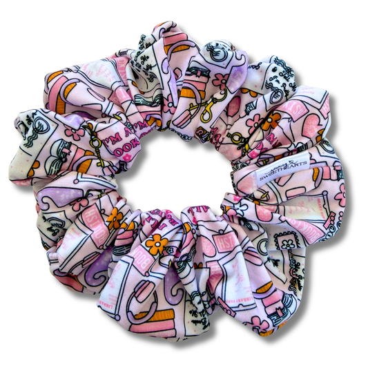 Bookish Girlie Scrunchie Sewing Sweethearts