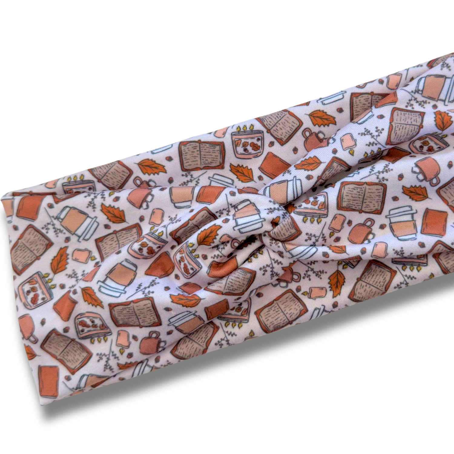 Cozy Fall Things Sweetheart Headband (or removable tie option) Sewing Sweethearts