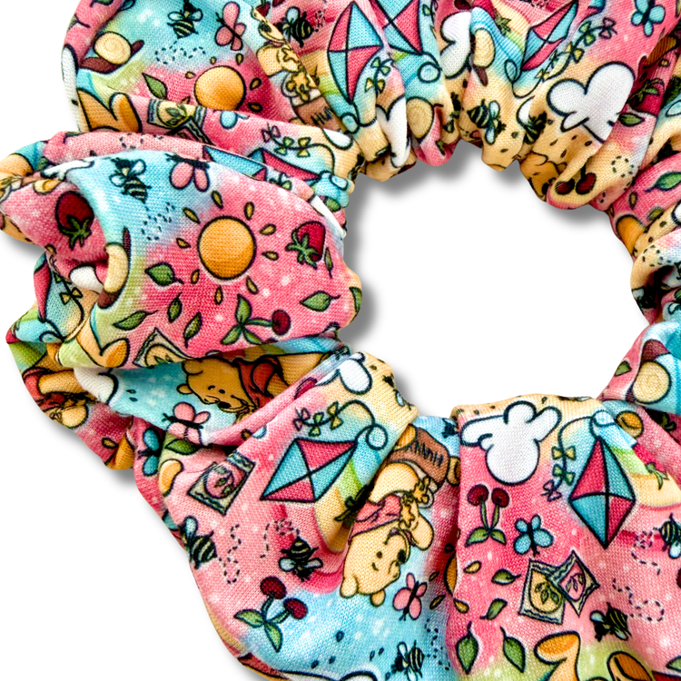 Honey Bear Fun Scrunchie Sewing Sweethearts