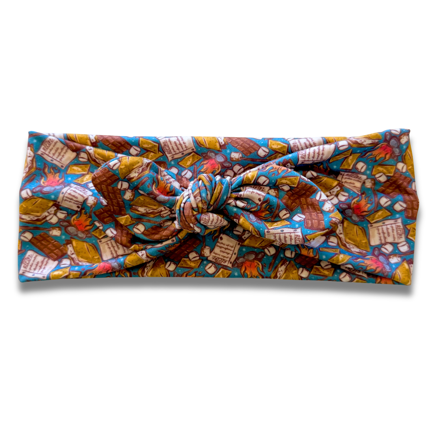 Smores Sweetheart Headband (or removable tie option) Sewing Sweethearts Sweetheart with Removable Tie