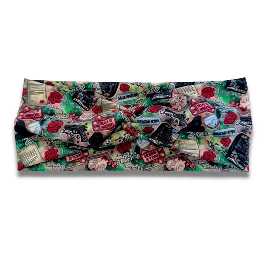 Adeline (v.2) Sweetheart Headband (or removable tie option) Sewing Sweethearts Sweetheart
