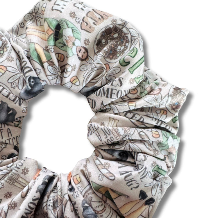 Santa! OMG Scrunchie  Sewing Sweethearts   