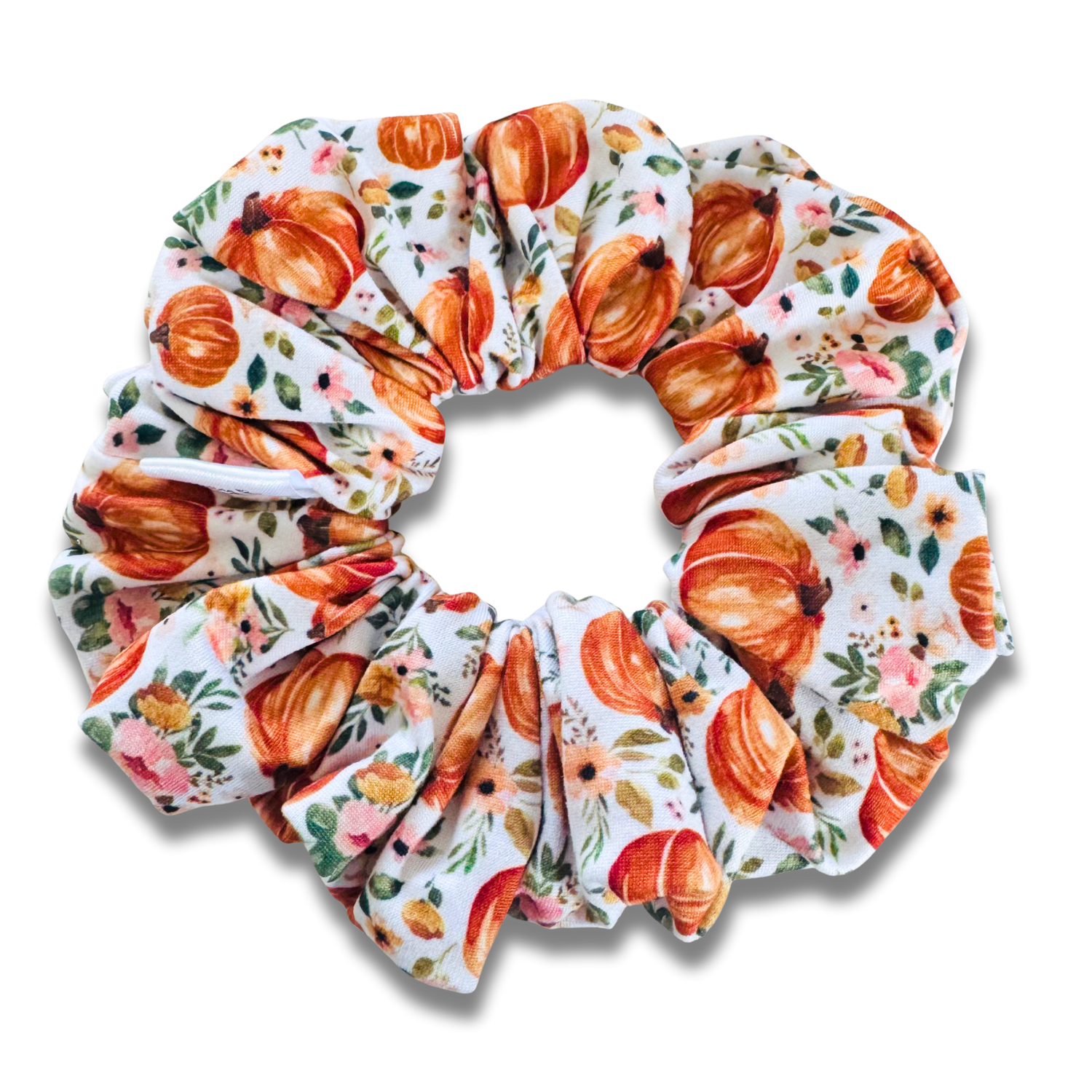Pumpkin Garden Scrunchie Sewing Sweethearts
