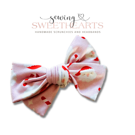 Cute Santa Bow  Sewing Sweethearts   