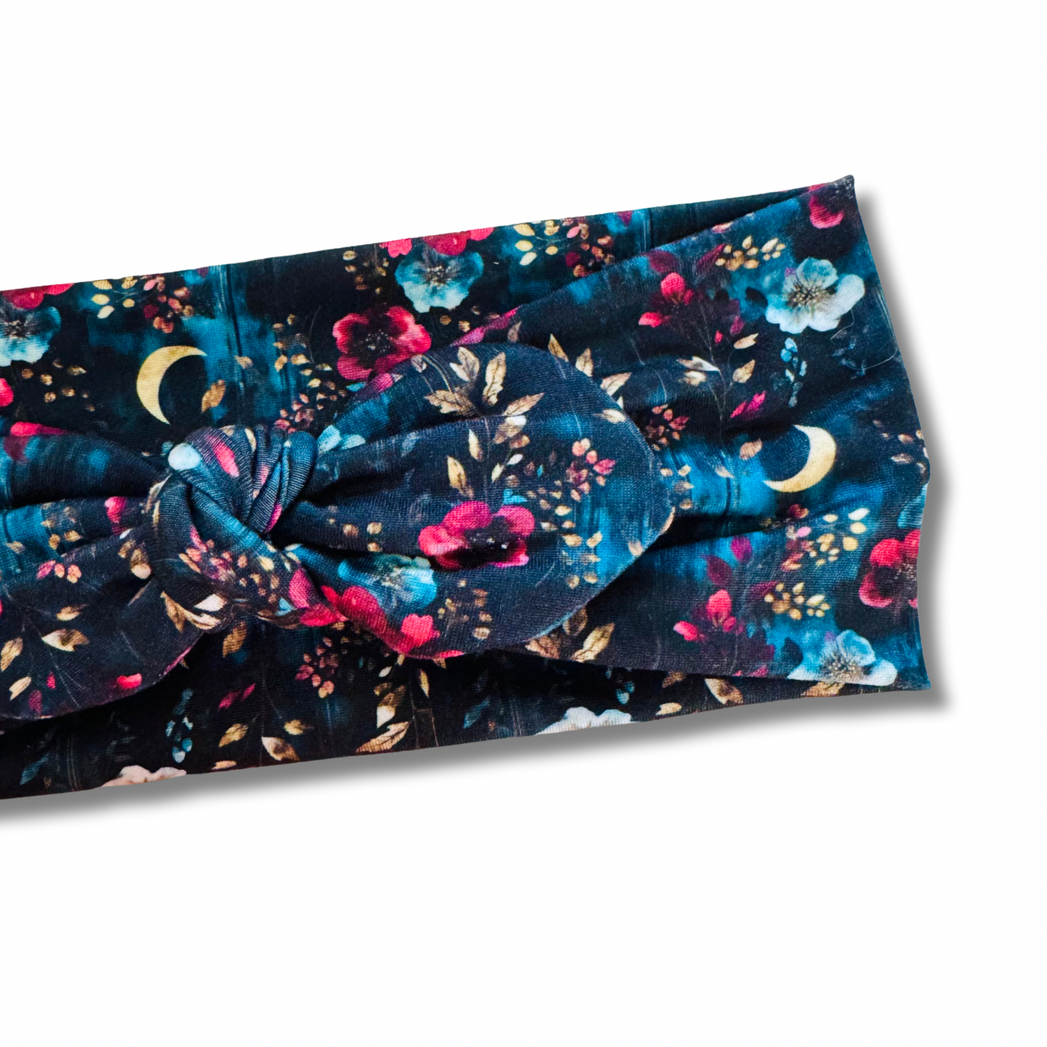 Moon Garden Sweetheart Headband (or removable tie option) Sewing Sweethearts