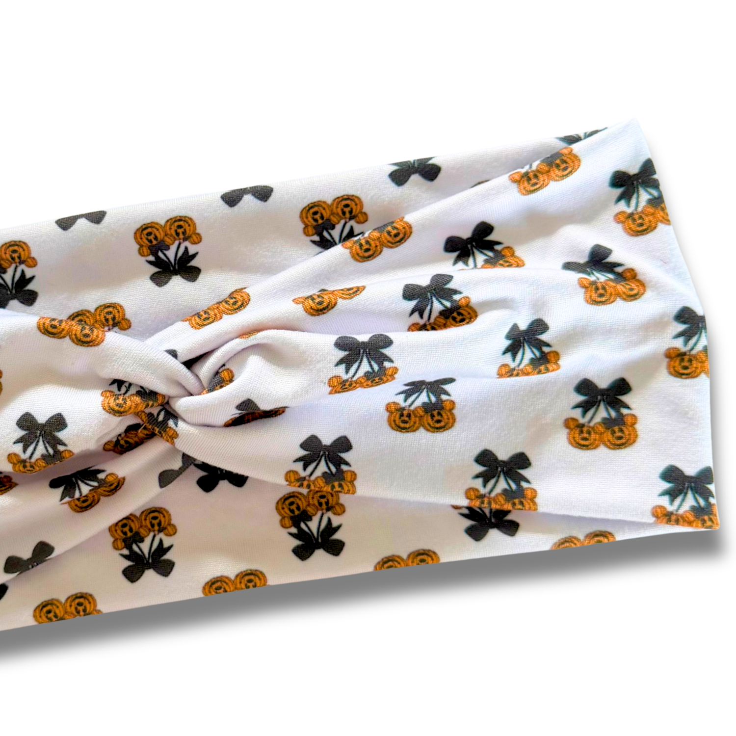 Mouse Pumpkins Sweetheart Headband (or removable tie option) Sewing Sweethearts