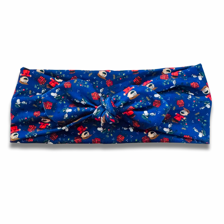 Peanuts Christmas Sweetheart Headband (or removable tie option)