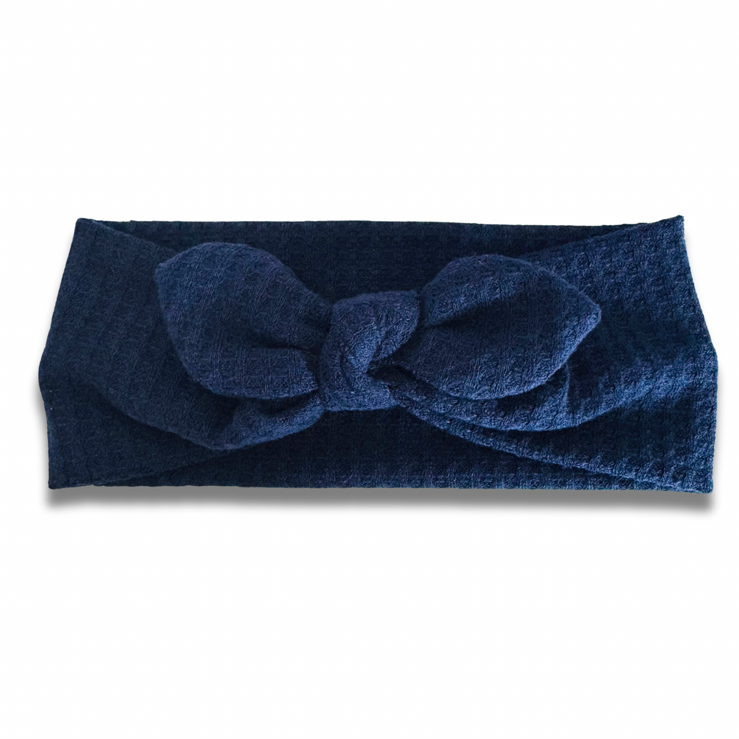 Navy Waffle Knit Sweetheart (or removable tie option) Sewing Sweethearts Sweetheart with removable tie