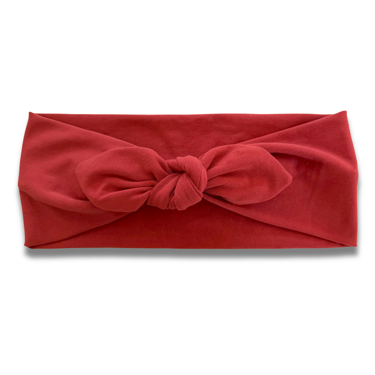 Cinnamon Sweetheart Headband (or removable tie option) Sewing Sweethearts Sweetheart with Removable Tie