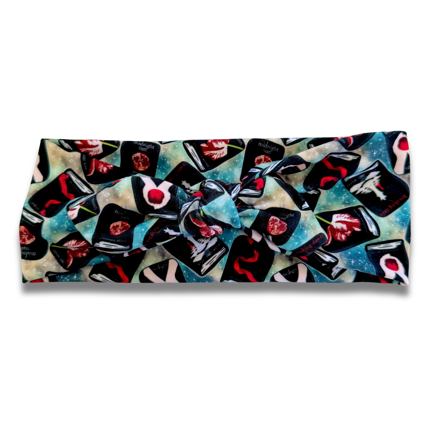 Vampires Sweetheart Headband (or removable tie option) Sewing Sweethearts Sweetheart with Removable Tie