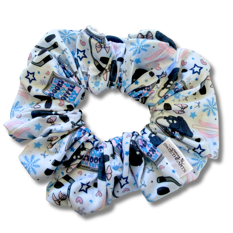 Hockey Romance Scrunchie Sewing Sweethearts
