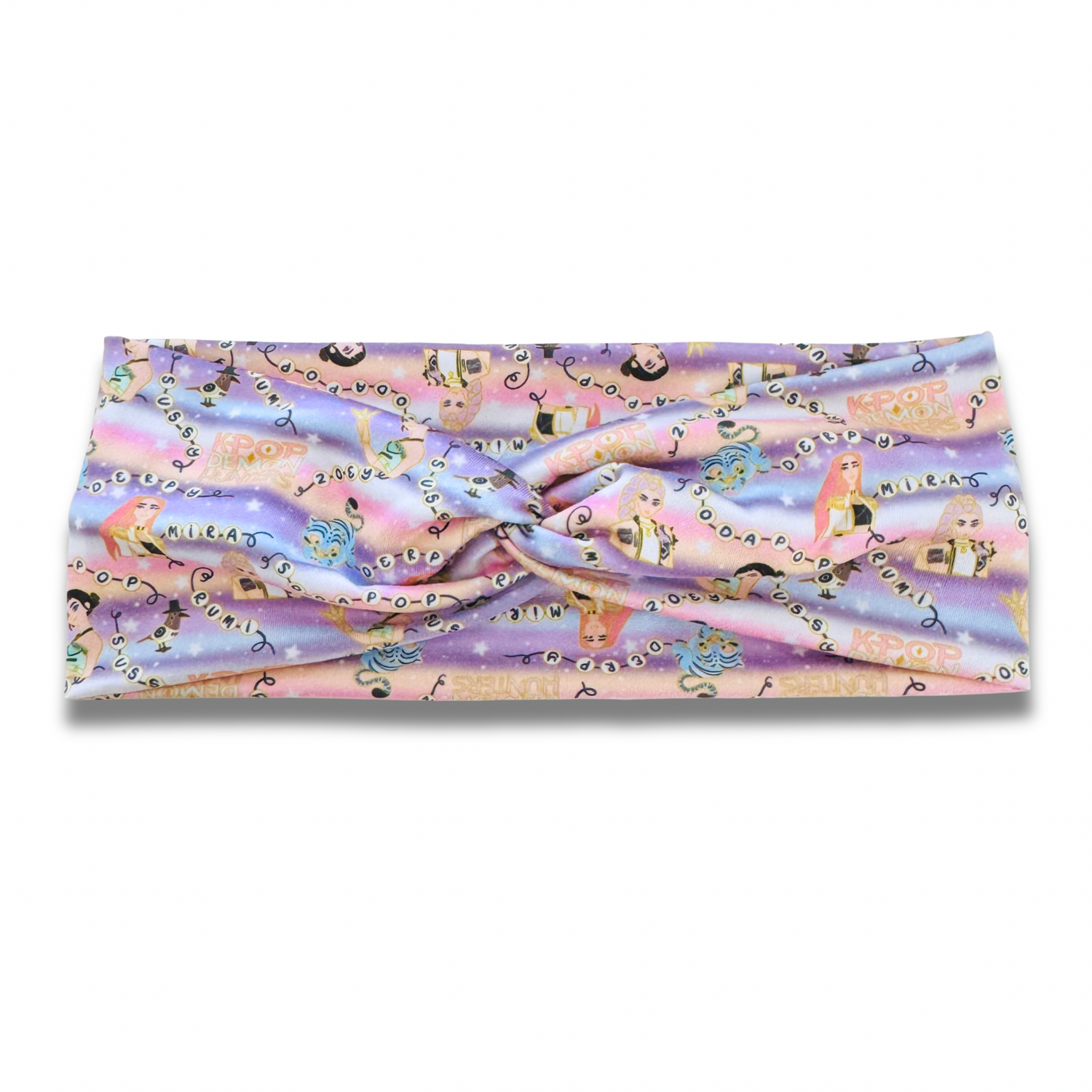 Demon Huntresses Sweetheart Headband (or removable tie option) Sewing Sweethearts Sweetheart