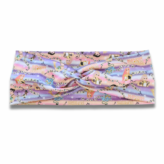 Demon Huntresses Sweetheart Headband (or removable tie option) Sewing Sweethearts Sweetheart