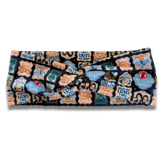 GG Stamps Sweetheart Headband (or removable tie option) Sewing Sweethearts Sweetheart