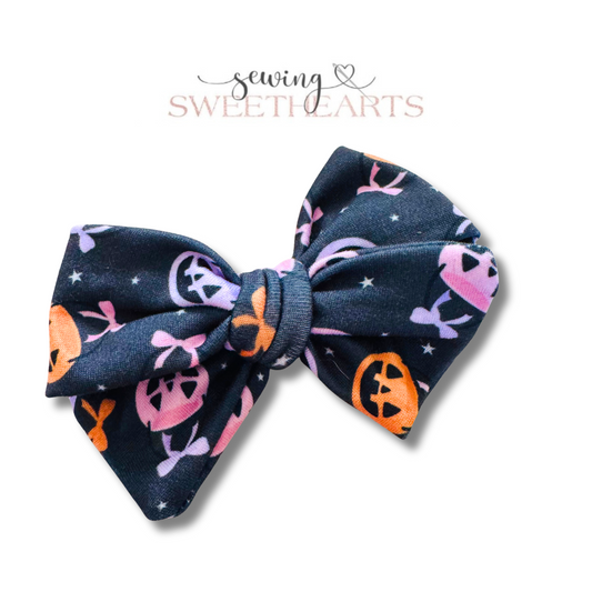 Trick or Treat Bow Sewing Sweethearts
