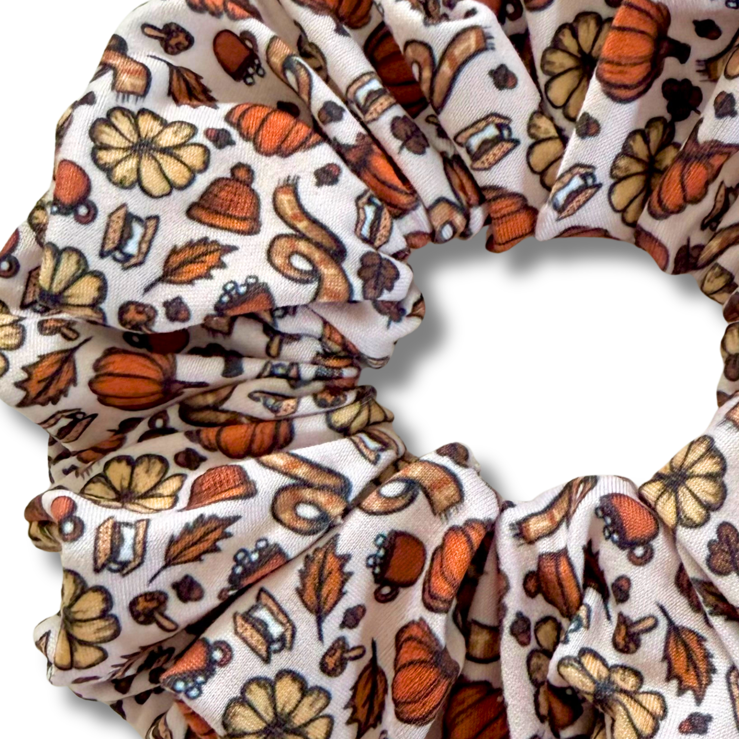 Fall Smores Scrunchie Sewing Sweethearts